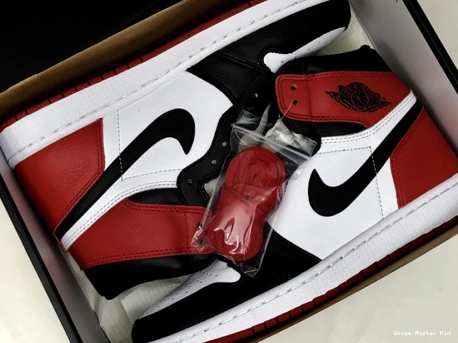 Jordan 1 Retro Toe Air Black 555088-125 0708